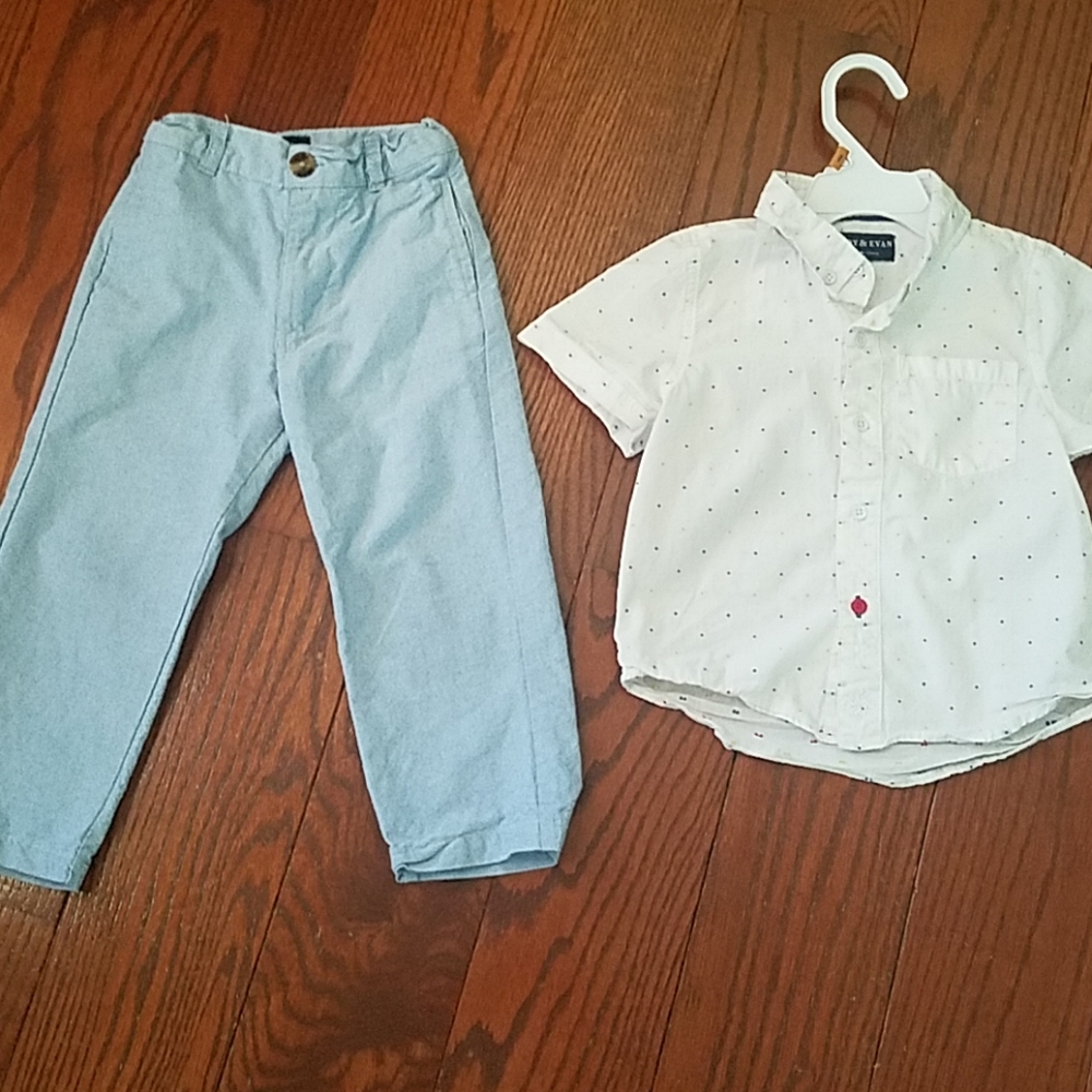 Andy and Evan spring/summer outfit.